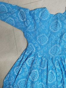 Light Blue Peplum top