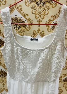 White Dress From Zudio