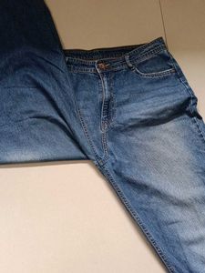 Kraus Mom Fit High Rise Blue Jeans