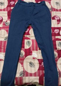 Blue Formal Pants