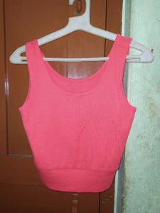 Sleeveless Crop Top