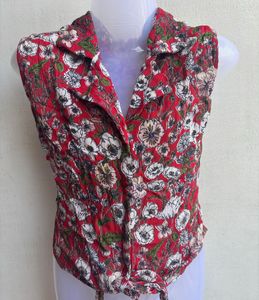 Floral Crop Top - S