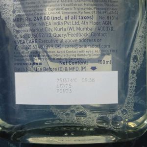 Nivea Men Aftershave Lotion For Sensitive Skin
