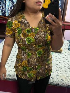 Floral Print Top
