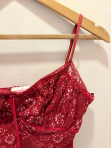 Candies Lace Corset Top