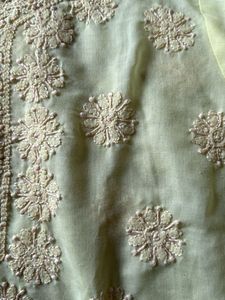 Yellow Embroidered Tunic Top