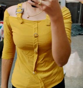 Mustard Yellow Top