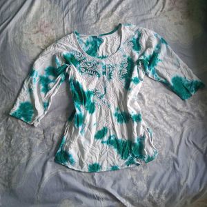 Tie-Dye Short Kurti ✨