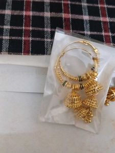 Vintage Gold Tone Earring Lot