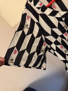 Geometric Print Dress