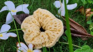 Handmade Crochet Scrunchie