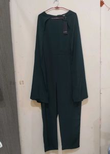 Elegant Dark Green Jumpsuit