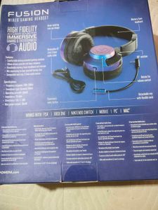 New Power A Fusion Wired Stereo Gaming Headset