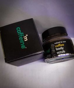 M Caffeine Naked And Raw Body Scrub