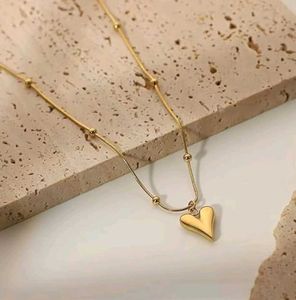 Antiturnish Heart Pendant Necklace