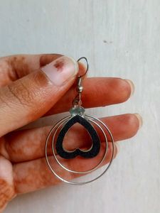 Heart Hoop Earrings