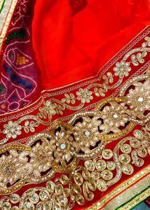 Rajasthani pila dupatta