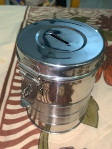 Steel Gullak( Piggy Bank)