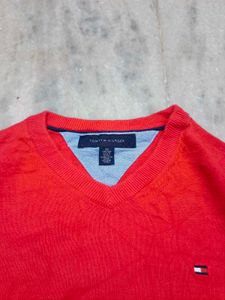 Tommy Hilfiger Red Sweater