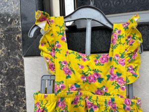 Floral Baby Outfit