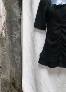 36259. Black Mini Dress