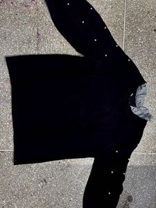 Black korean Sweater