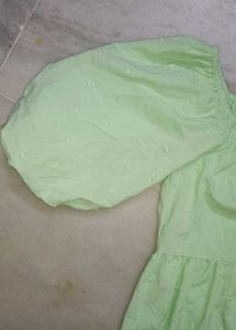 Green Tiered Dress