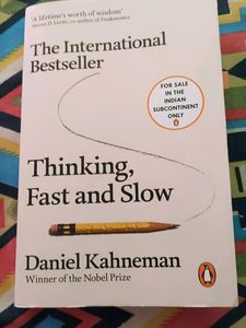 Thinking Fast And Slow (Daniel Kahneman)
