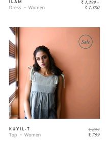 Kuyil-T Grey Peplum top