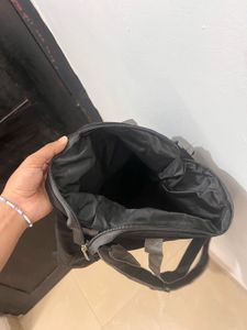 Black &#34;Love&#34; Crossbody Bag