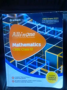Class 12 CBSE Mathematics All in one (2023-24)