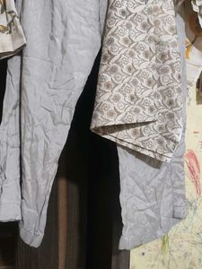 Floral Print Kurti with Pants Set