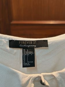 Forever 21 White Tank Top