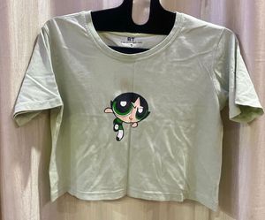 Powerpuff Girls Buttercup Crop Top