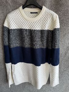 Striped Crew Neck Sweater