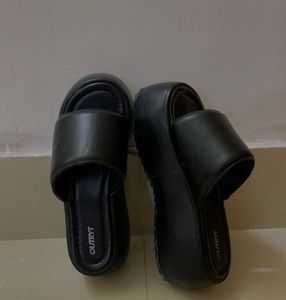 OUTRYT Platform Slide Sandals