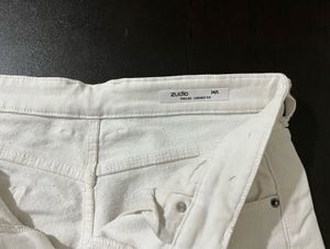White Distressed Jean!