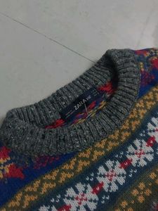 Colorful Patterned Sweater