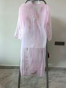 Chickenkari Georgette Kurti