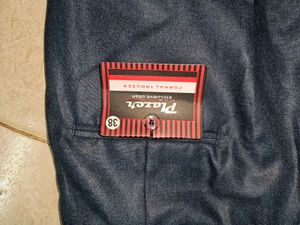 Plazer Exclusive Wear&#39;s Men&#39;s Blue Formal Pants