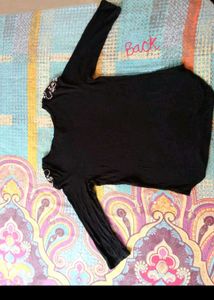Black Long Sleeve Top