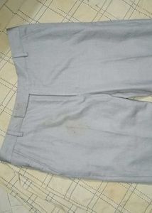Gray Straight Leg Pants