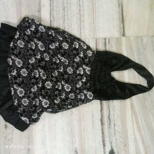 Floral Halter Mini Dress
