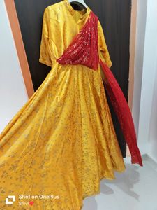 Beautiful Yellow Gawn