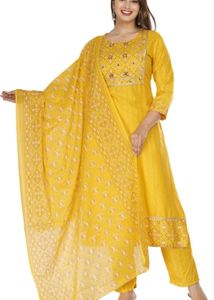 Elegant Yellow Kurta Set