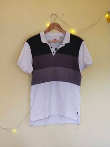 Color Block Polo Shirt