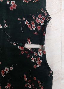 Dark Green Top