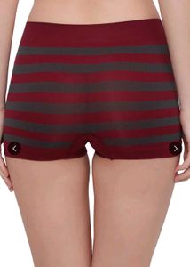 Plumbury Women Striped Boyshort Briefs