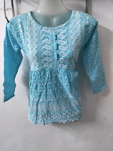 Tunic Style Top Chikankari