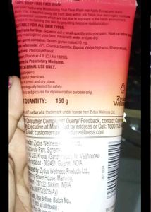 Everyuth Naturals Apple Face Wash